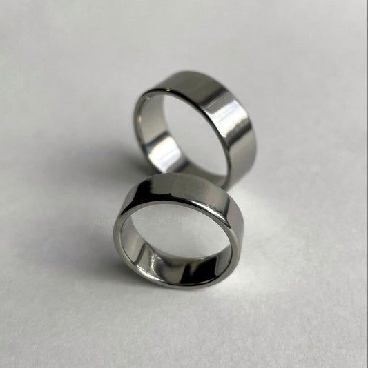 Stainless Steel Silver Ring
