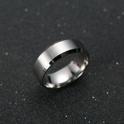 Stainless Steel Silver Ring